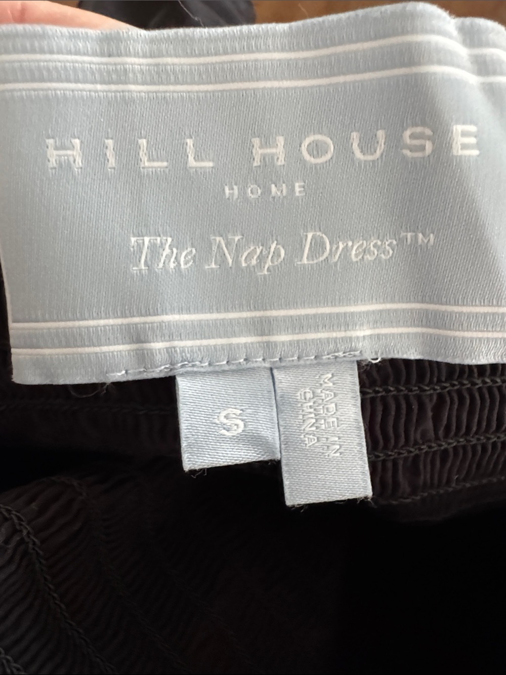Hill House Black Ruffle-Shoulder Dress AKILAH - Picture 3 of 4